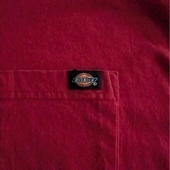 Dickies 2X Mens red t-shirt - Picture 2 of 4